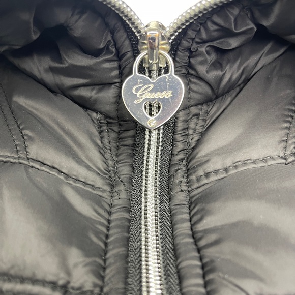 Guess Puffer Jacket, Size L, 25”H x 20” pit to pit and 24” sleeve - Picture 7 of 10